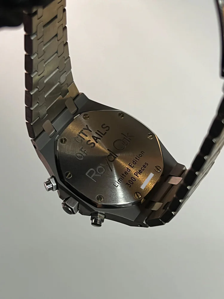 Audemars Piguet City Of Sails Royal Oak Limited Edition 300 pcs with Extract from Archives